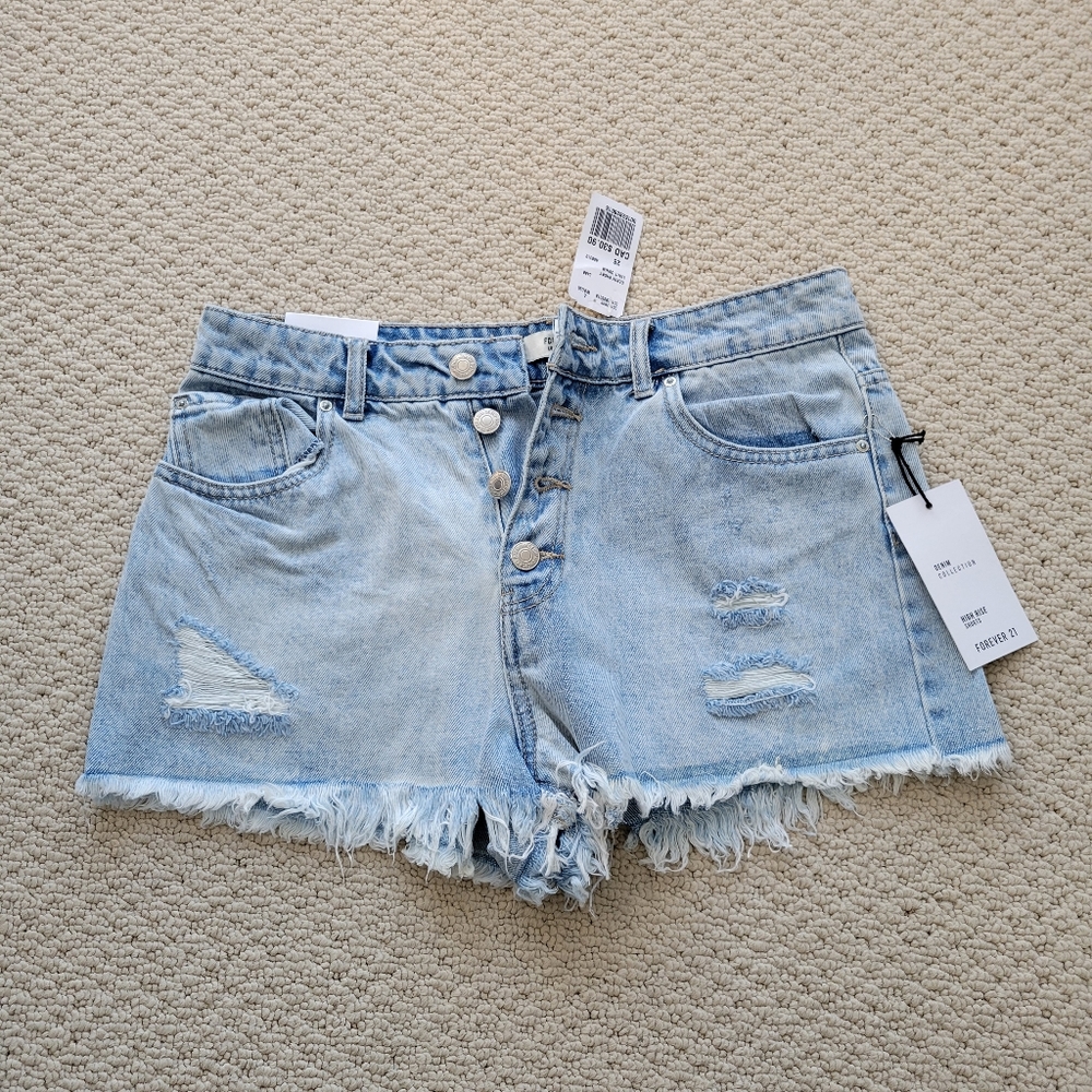 FOREVER 21 JEAN SHORTS Size 28